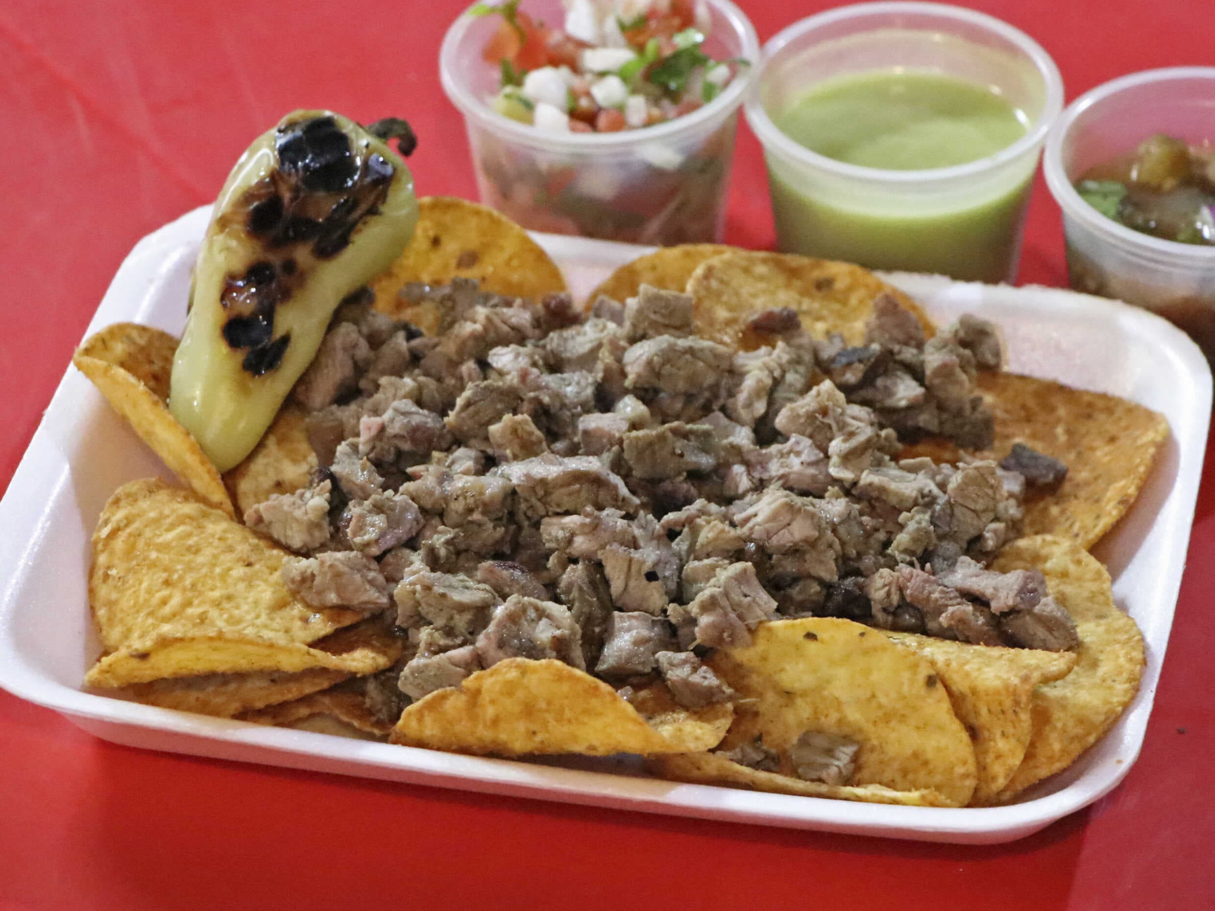Tostitos con Carne
