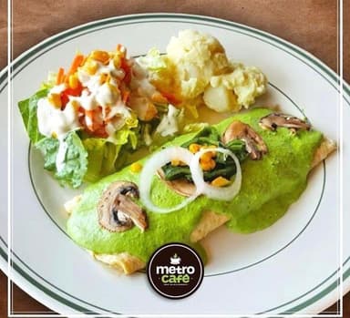Omelette Poblano