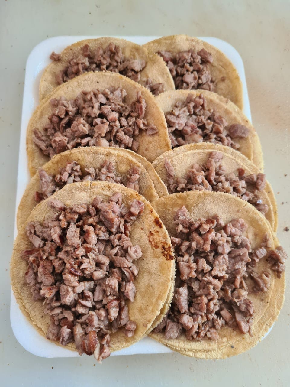 Orden de 4 tacos pastor