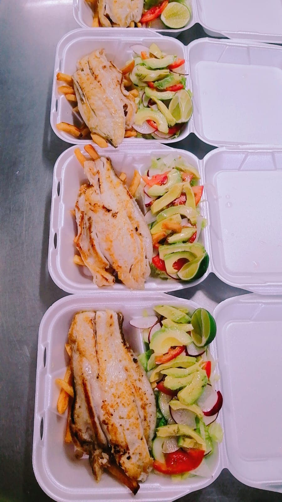 Pescado a la Plancha