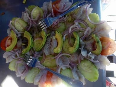1L Ceviche de Camarón Crudo