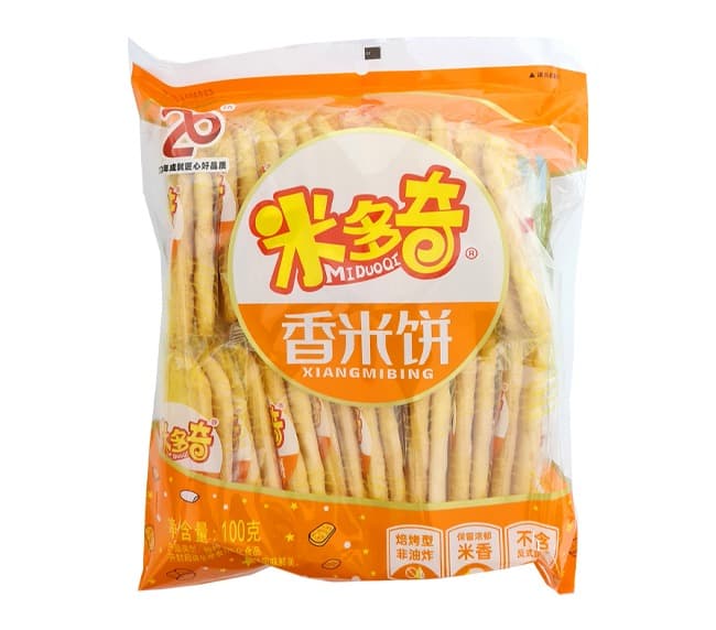 Galleta de Arroz Salada Miduoqi 438 g