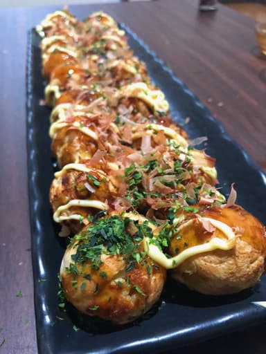 Takoyaki de Camarón Orden con 5 Bolitas