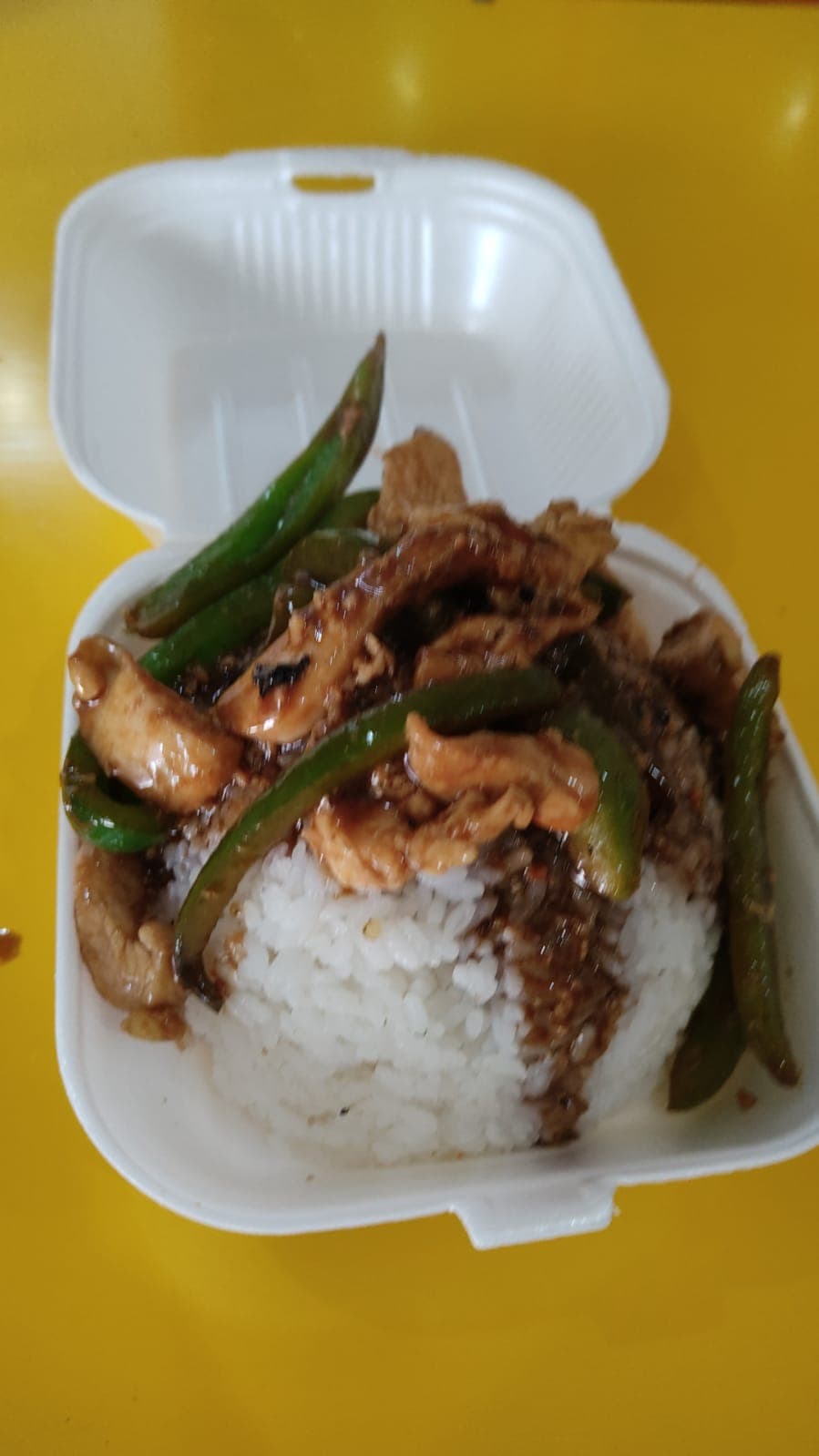 Mongolian Chicken Bowl Rice