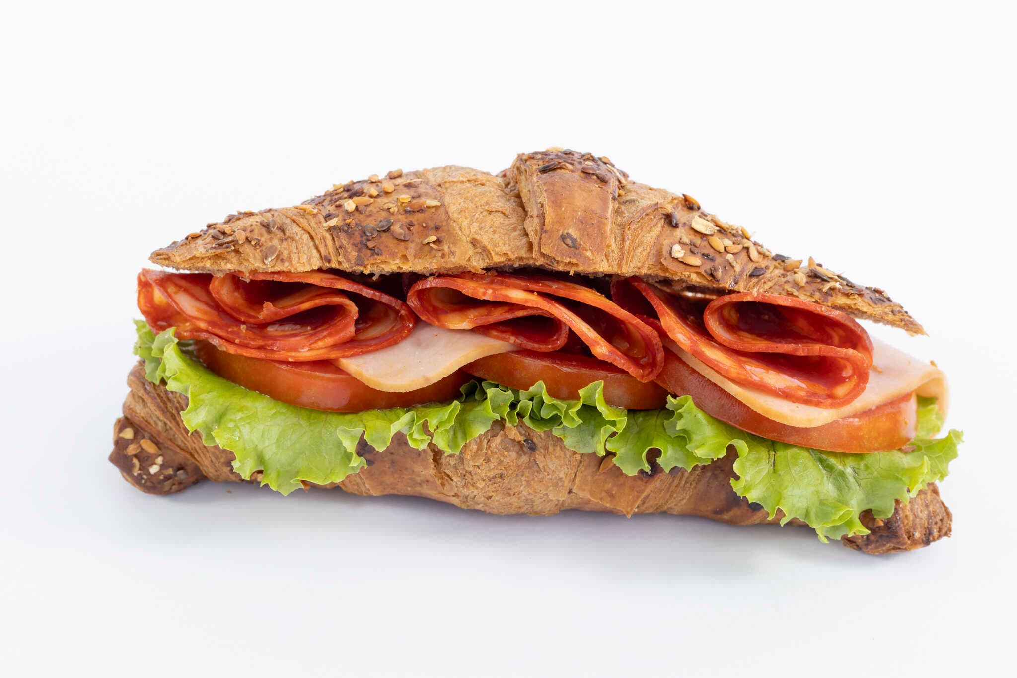 Croissant Jamón & Chorizo Español