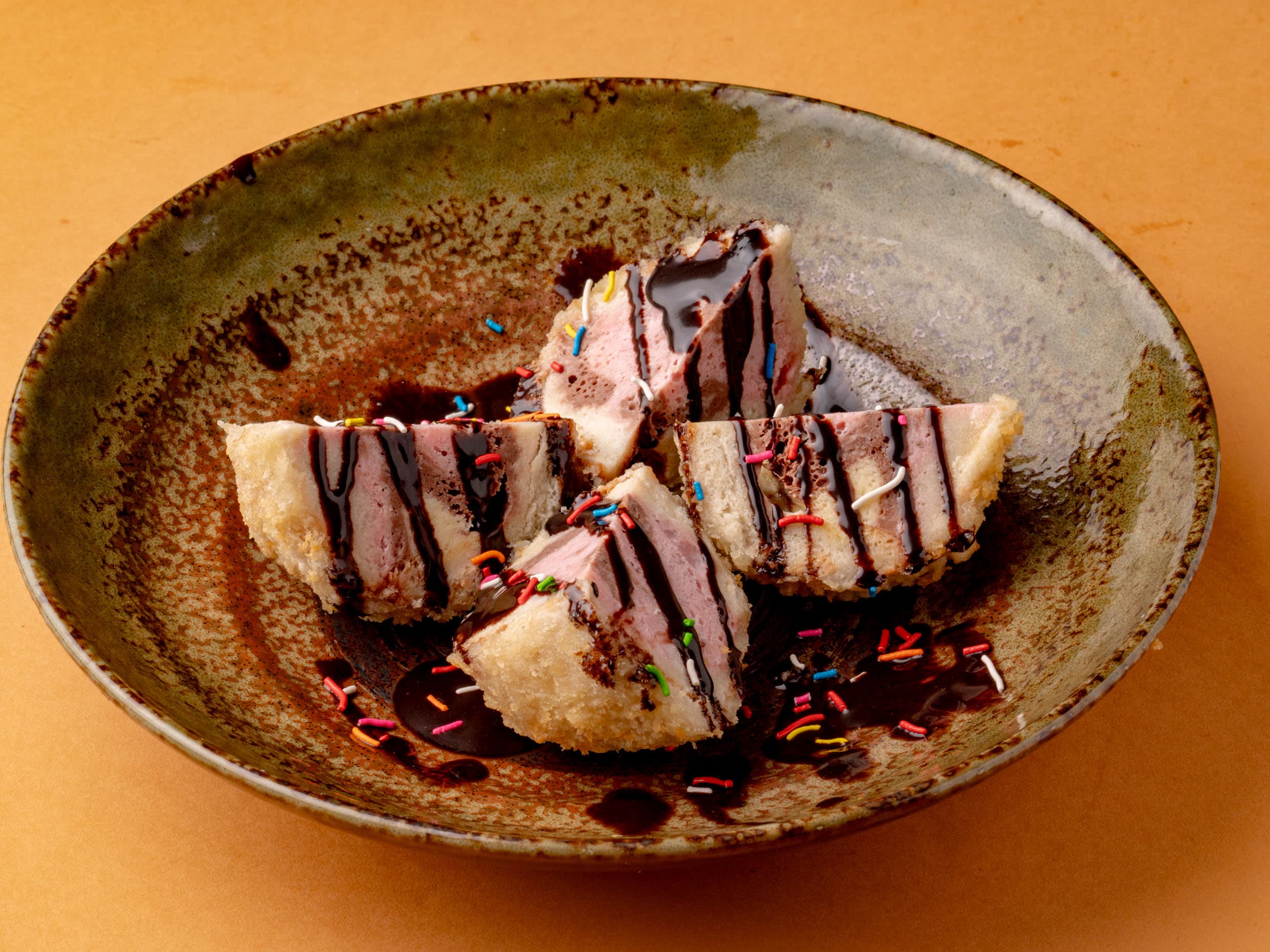 Helado Tempura