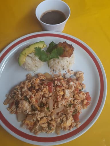 HUEVOS CON JAMON