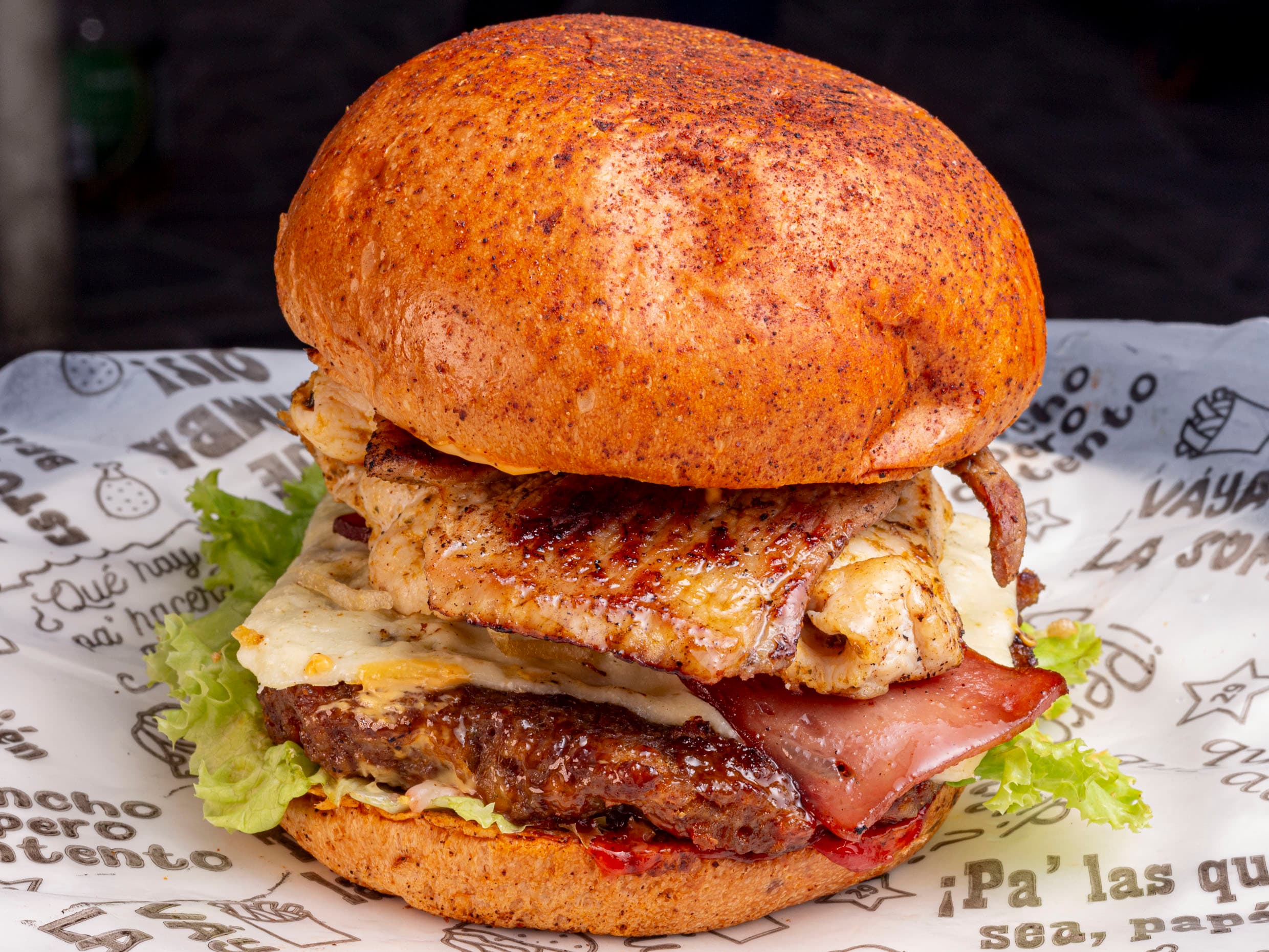 Hamburguesa Trifásica