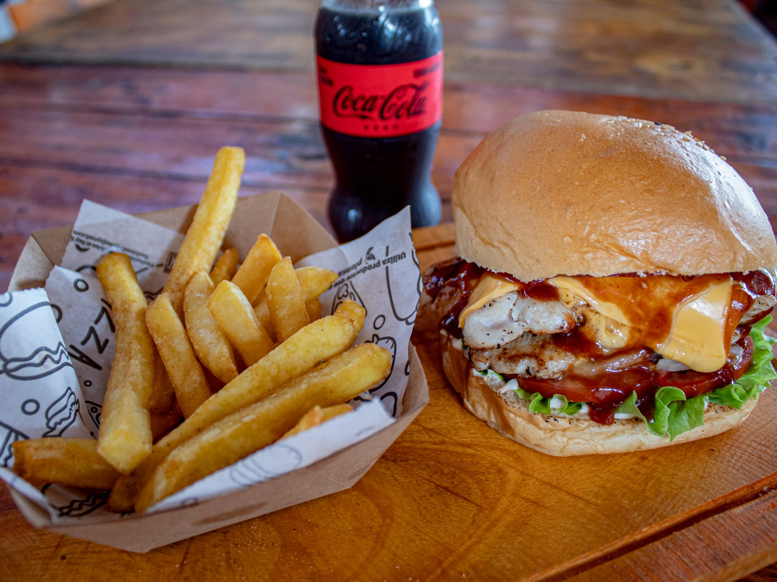 Combo-Chicken Burger