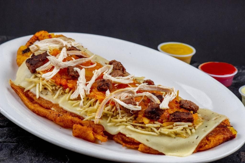 Patacón mixto