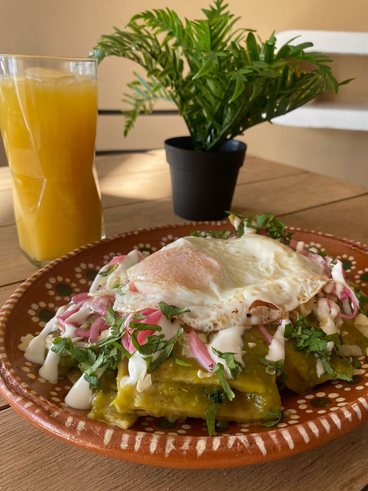 Chilaquiles C/huevo.