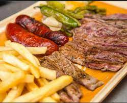 Arrachera con Papas 100 Gr
