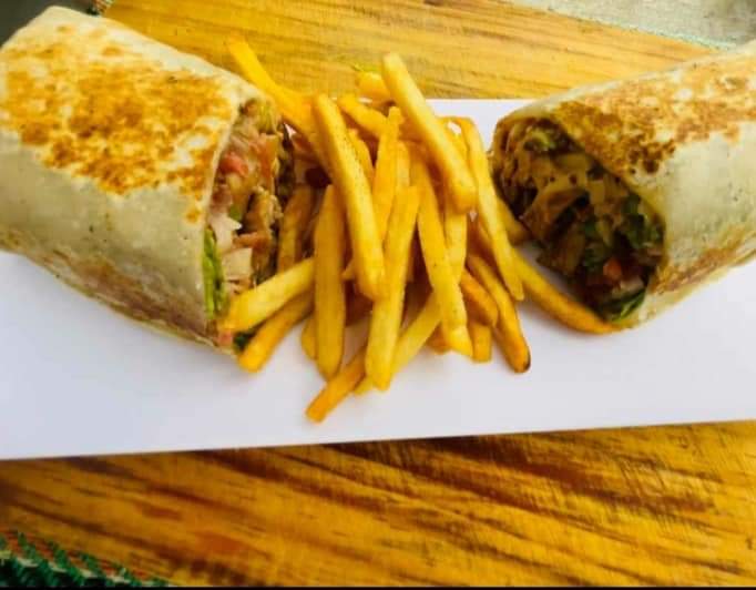 Burrito de Bistec con Queso