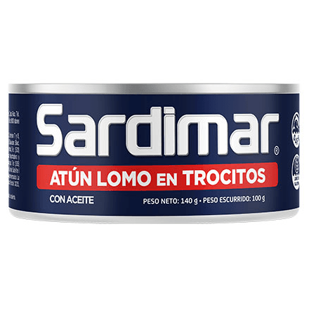 Atún En Aceite Trocitos Sardimar Lata 140 g
