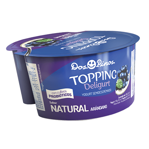 Yogurt C/ Topping Arandano Deligurt Dos Pinos 1...