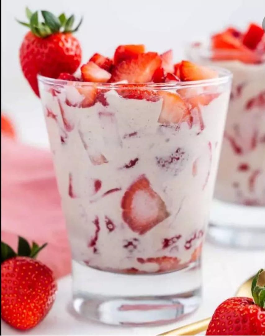 Fresas con Crema
