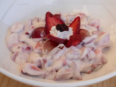 Fresas con Crema y Lechera