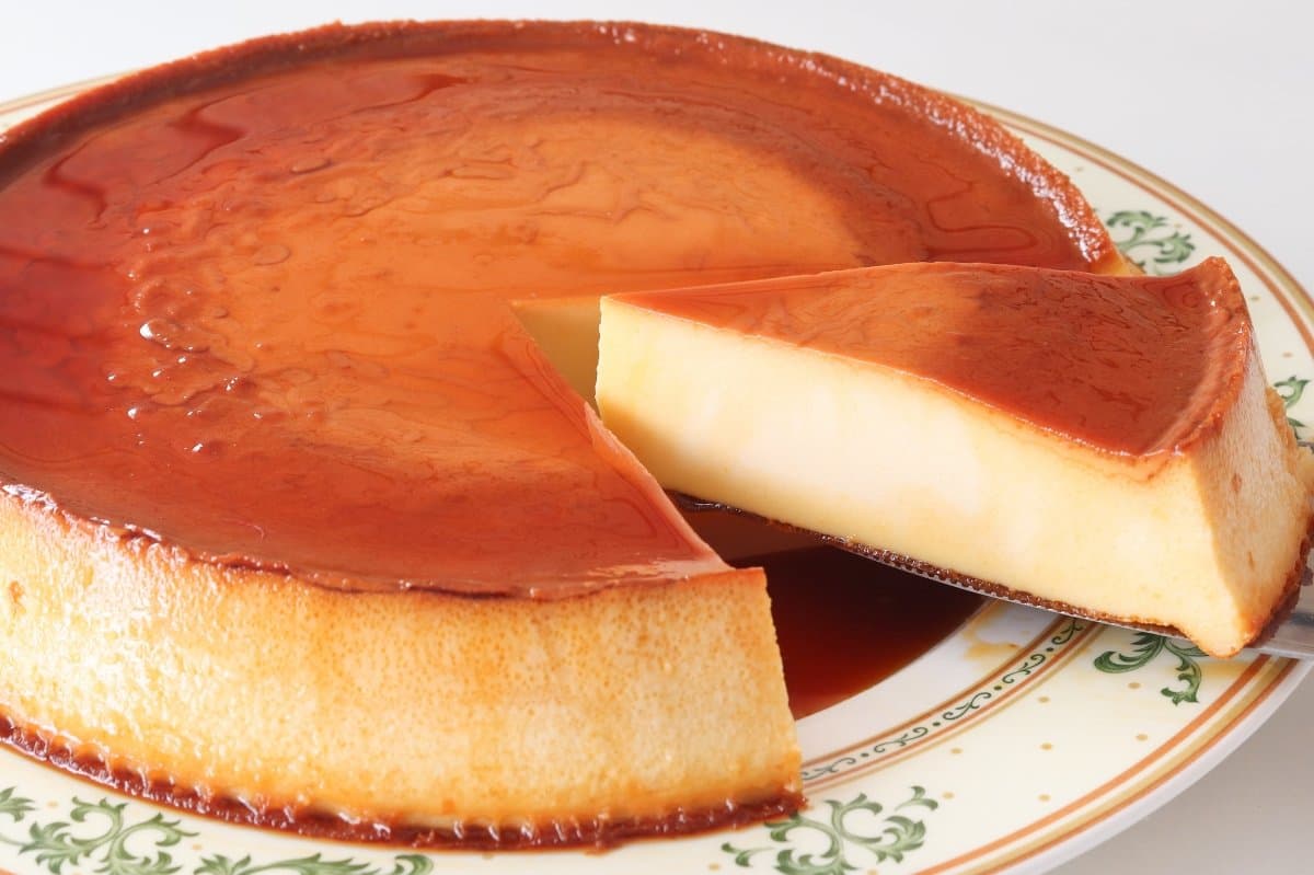 Rebanada de Flan Napolitano