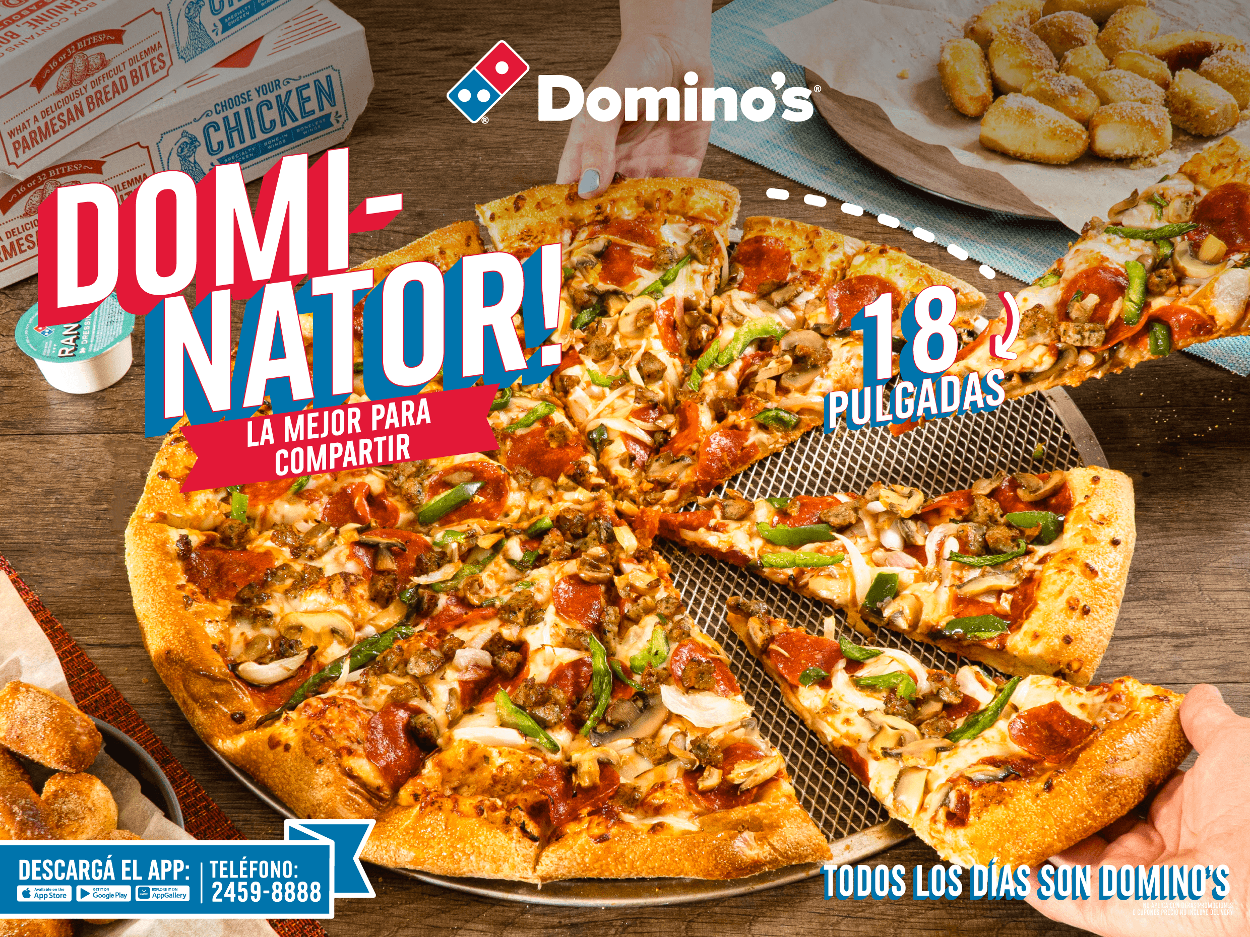 Pizza Dominator Favorita Masa Original