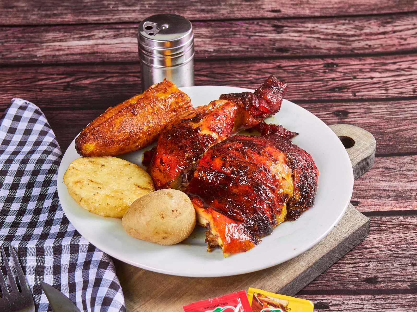 Medio Pollo Asado