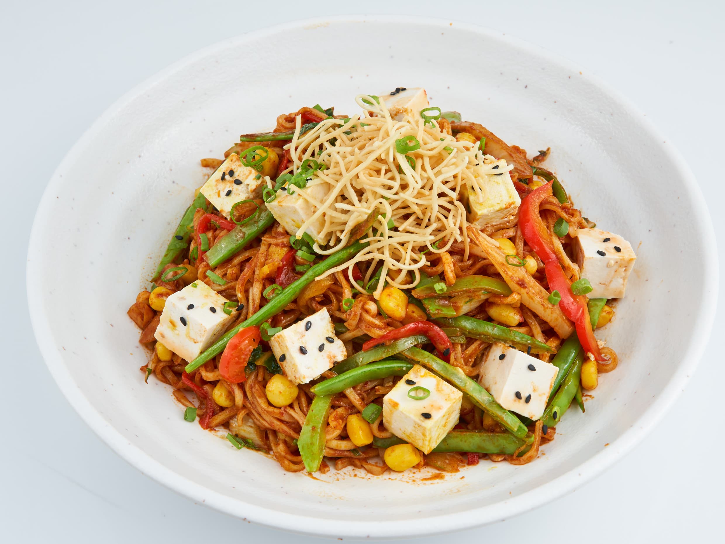 Noodles Picantes con Tofu
