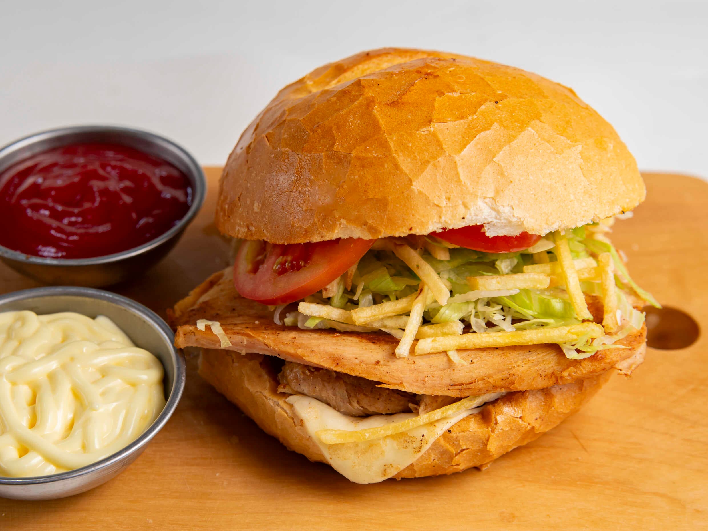 Sándwich de Chicharrón