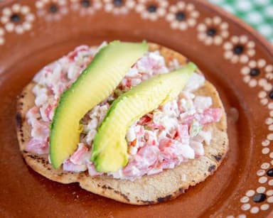 Tostada de Surimi