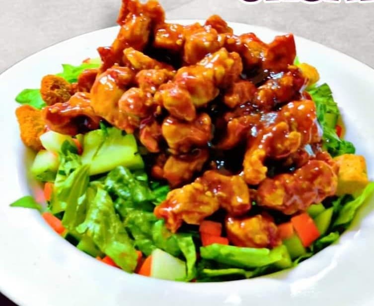Ensalada Pollo BBQ