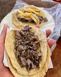 Taco de Cecina Natural