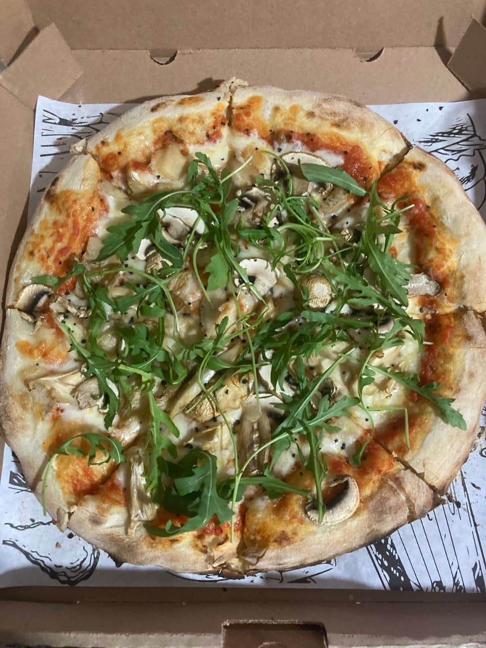 Pizzas Funghi