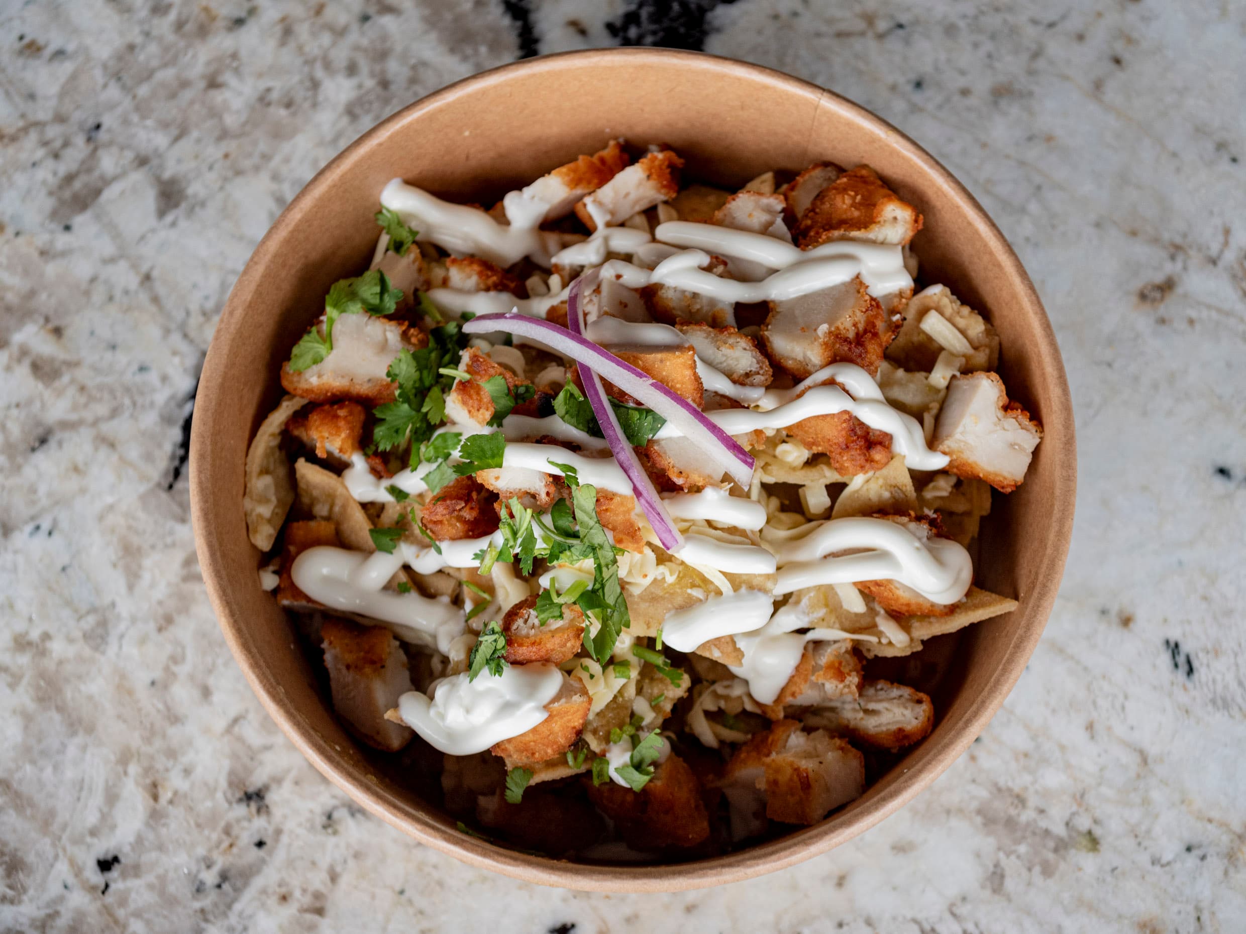 Chilaquiles con Pollo- Verdes