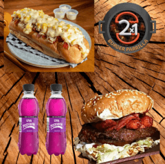 Hamburguesa RANCHERA + Perro Especial + Gaseosas