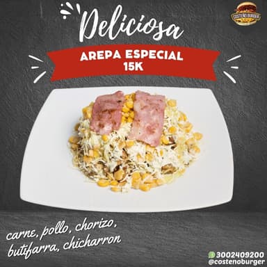 AREPA PICADA ESPECIAL