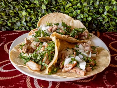 Orden de 3 Tacos de Bistec