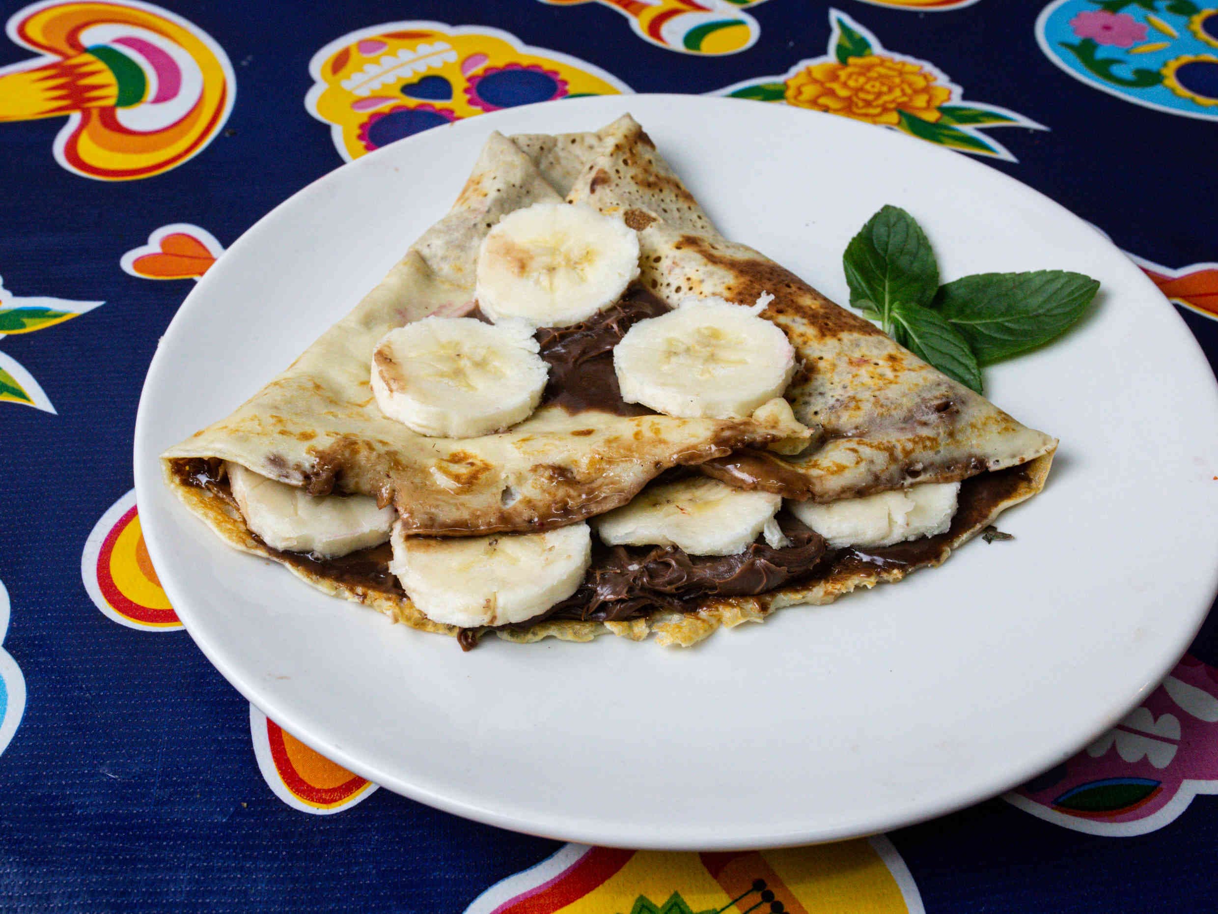 Crepa Lechera con Plátano