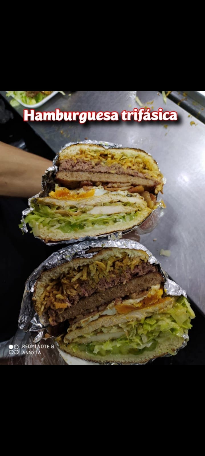 HAMBURGUESA TRIFASICA