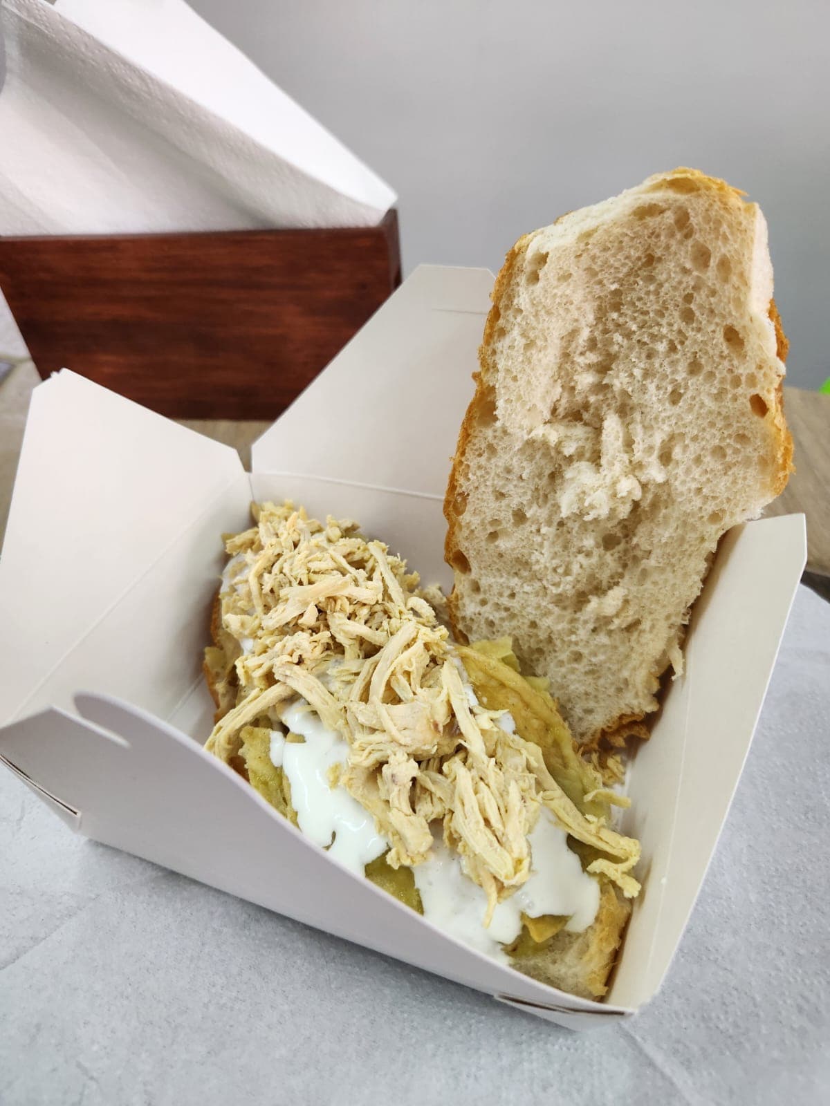 Torta de Chilaquil con Pollo
