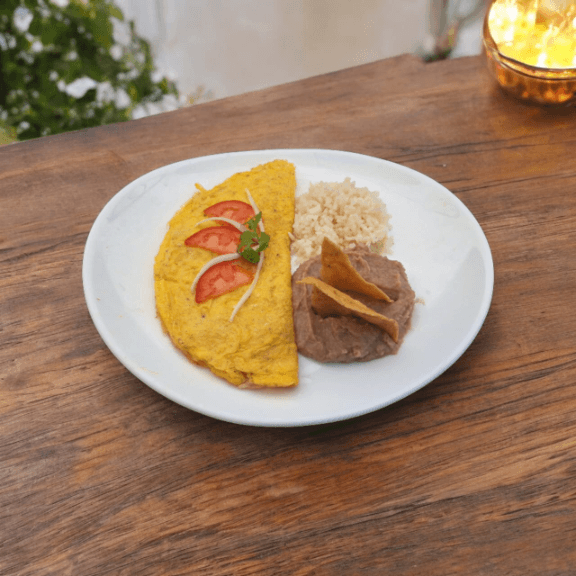 Omelette Queso y Jamón
