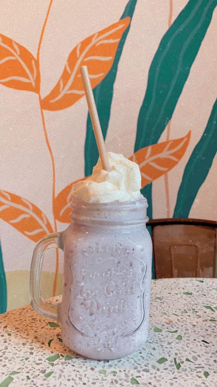 Batido Plátano y Frutos rojos