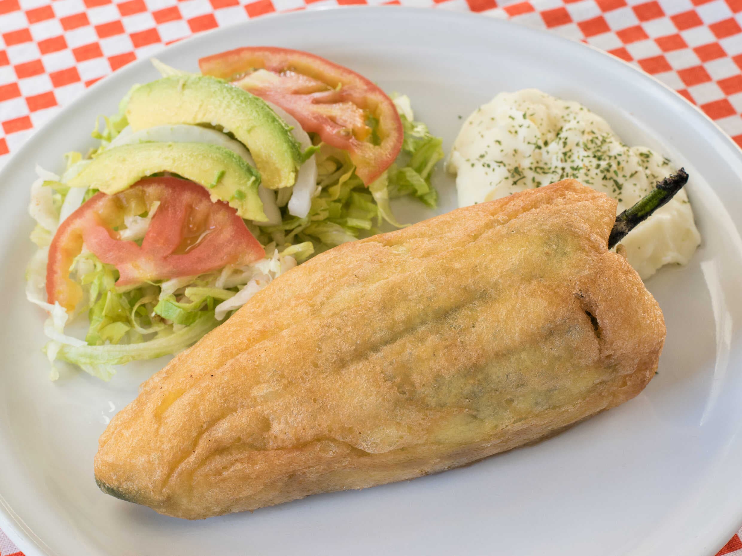 Chile Relleno de Picadillo