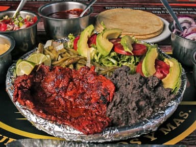 Platillo de  Carne Enchilada