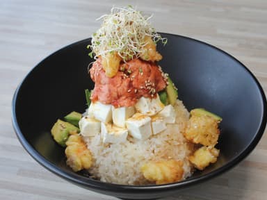 Arroz Tempura Con Marlin