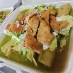 Enchiladas con Milanesa