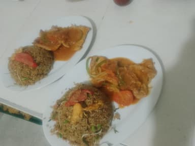 1/2 Pollo al carbón entero