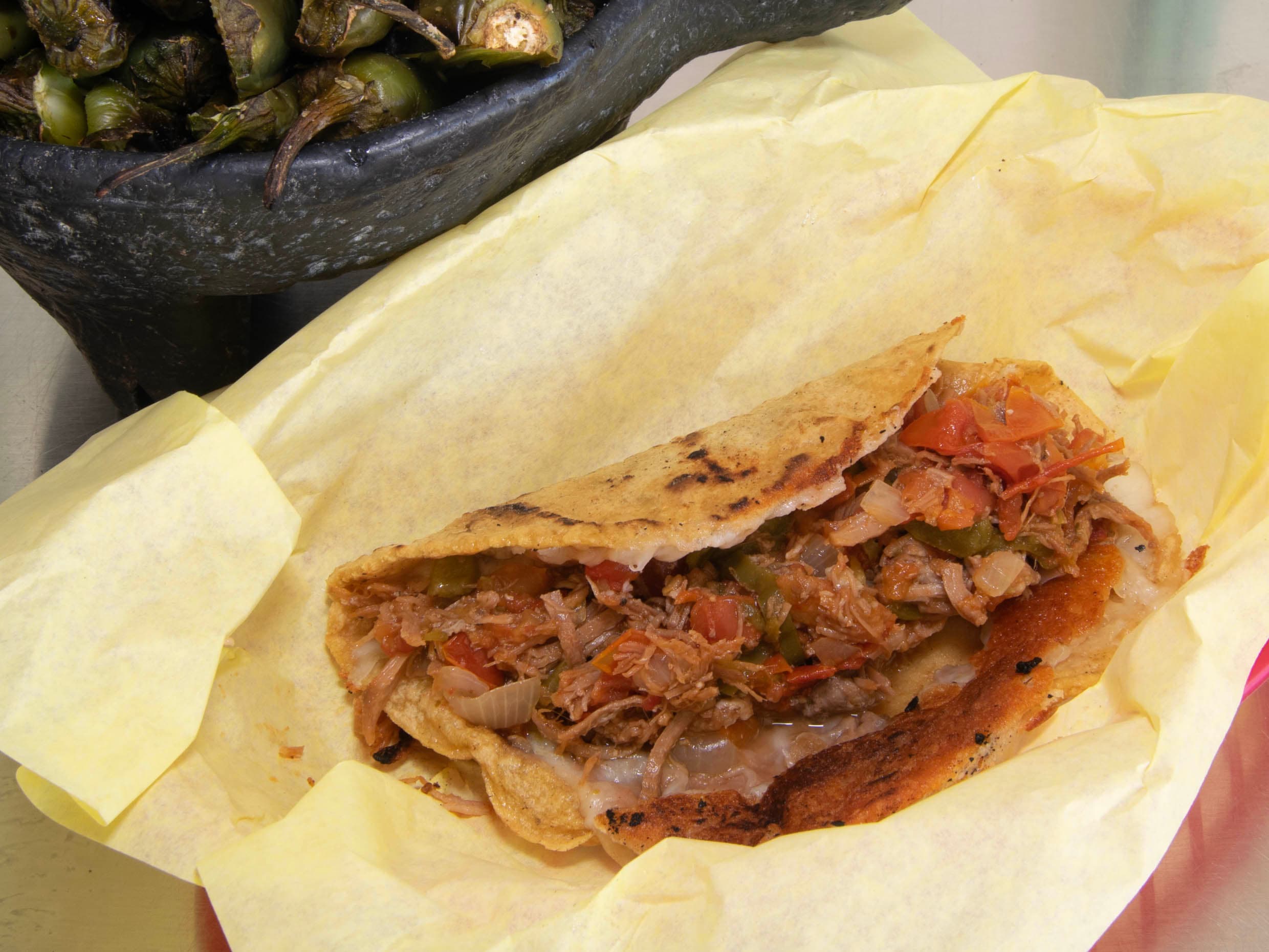 Quesadilla con Guisado