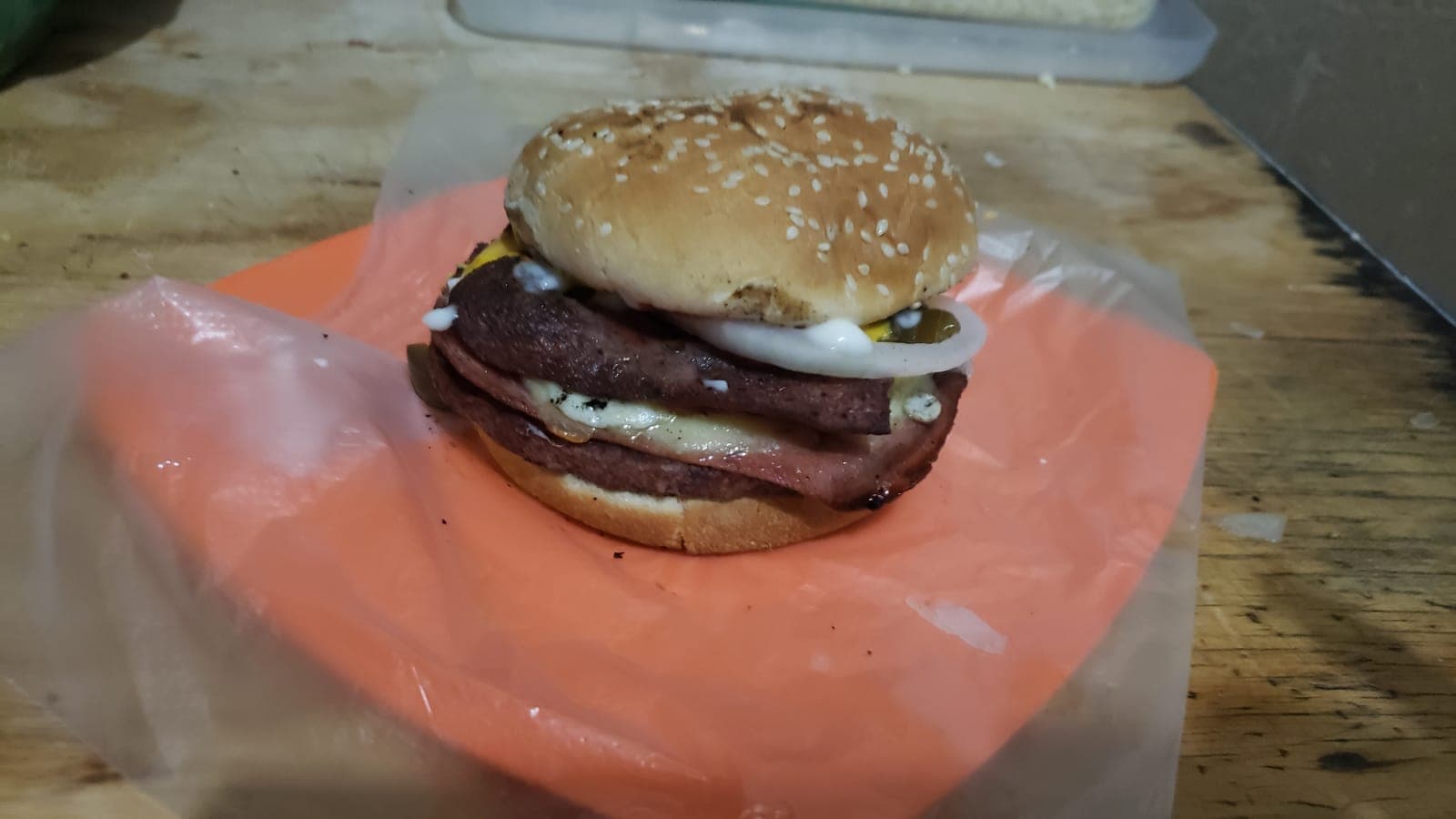 Hamburguesa sencilla