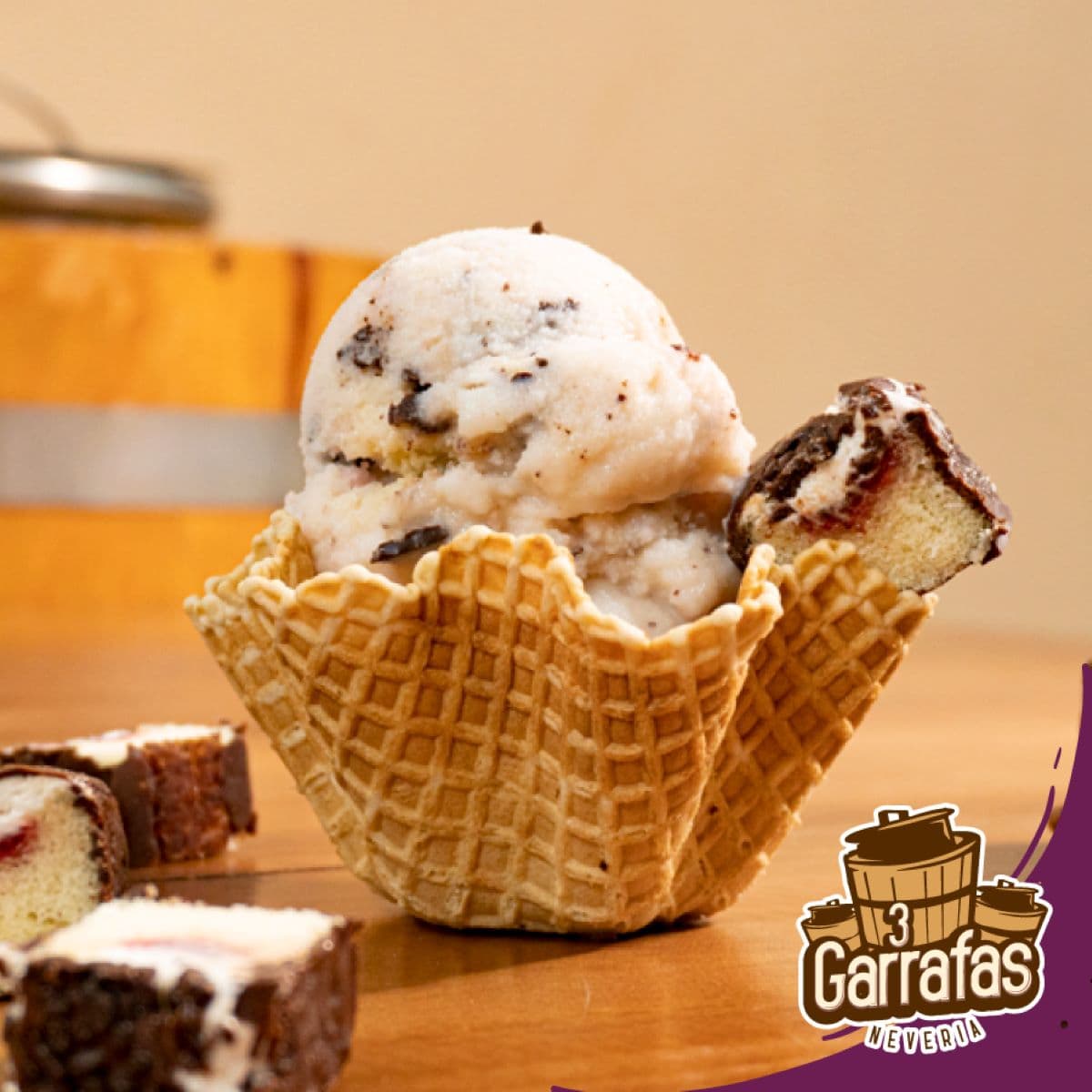Waffle Doble