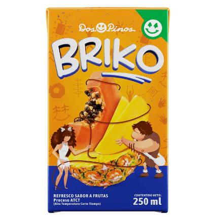 BRIKO REFRESCO SABOR FRUTAS 250 ML