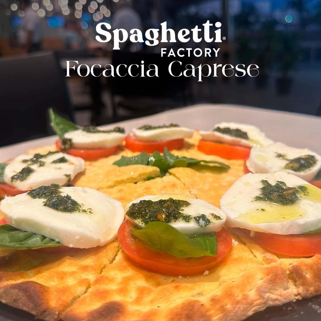 Focaccia Caprese