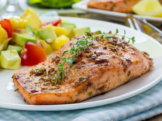 Salmón a la Plancha